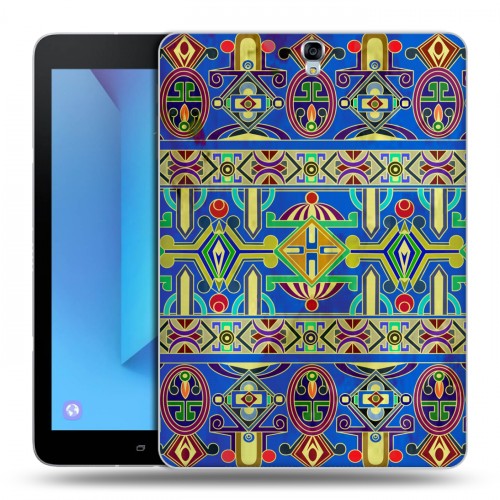 Дизайнерский силиконовый чехол для Samsung Galaxy Tab S3 Тибетские искусства
