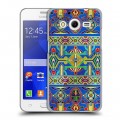 Дизайнерский пластиковый чехол для Samsung Galaxy Core 2 Тибетские искусства