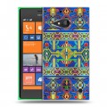 Дизайнерский пластиковый чехол для Nokia Lumia 730/735 Тибетские искусства