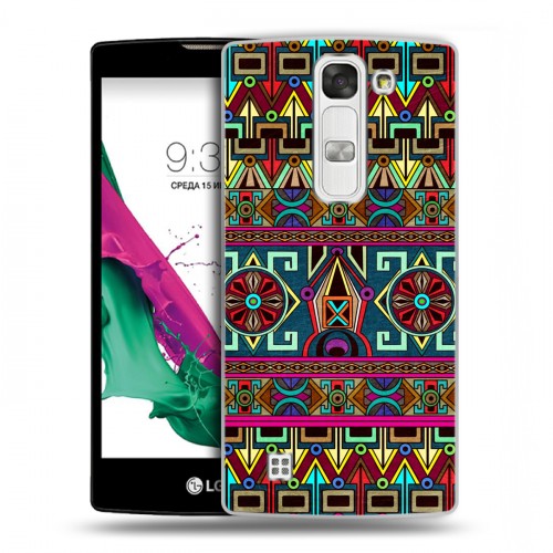 Дизайнерский пластиковый чехол для LG G4c Тибетские искусства