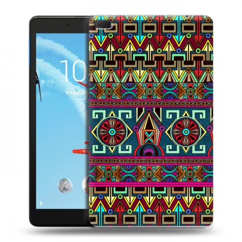 Дизайнерский силиконовый чехол для Lenovo Tab E8 Тибетские искусства