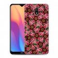 Дизайнерский силиконовый с усиленными углами чехол для Xiaomi RedMi 8A Цветочные татуировки