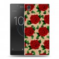 Дизайнерский пластиковый чехол для Sony Xperia L1 Цветочные татуировки