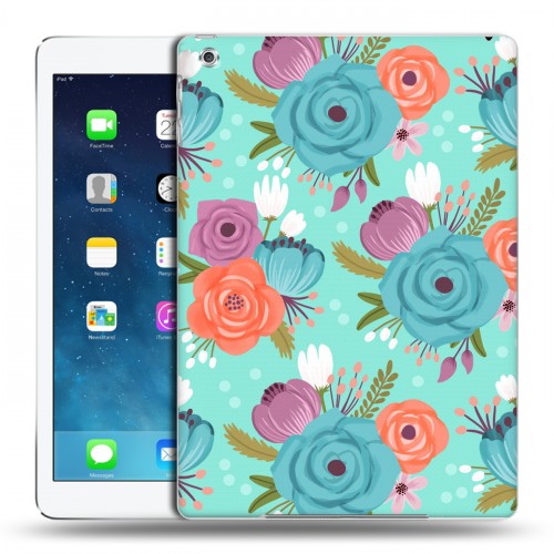 Дизайнерский силиконовый чехол для Ipad Air Причудливые цветы