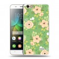 Дизайнерский пластиковый чехол для Huawei Honor 4C Причудливые цветы