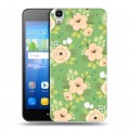 Дизайнерский пластиковый чехол для Huawei Y6 Причудливые цветы