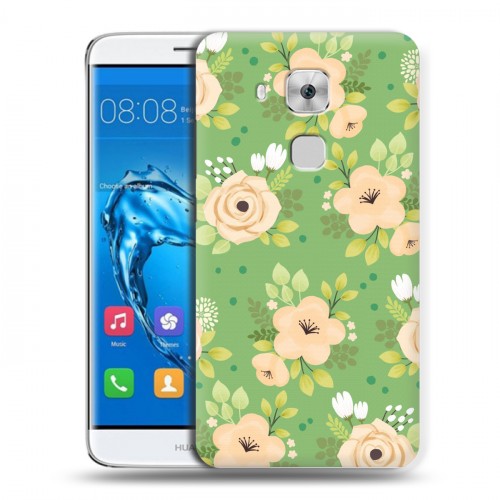 Дизайнерский пластиковый чехол для Huawei Nova Plus Причудливые цветы