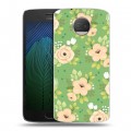 Дизайнерский пластиковый чехол для Motorola Moto G5s Plus Причудливые цветы