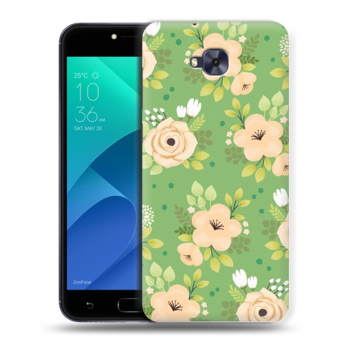 Дизайнерский пластиковый чехол для ASUS ZenFone 4 Selfie Причудливые цветы