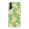 Дизайнерский силиконовый чехол для Huawei Honor 20 Причудливые цветы