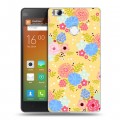 Дизайнерский пластиковый чехол для Xiaomi Mi4S Причудливые цветы