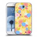 Дизайнерский пластиковый чехол для Samsung Galaxy Grand Причудливые цветы