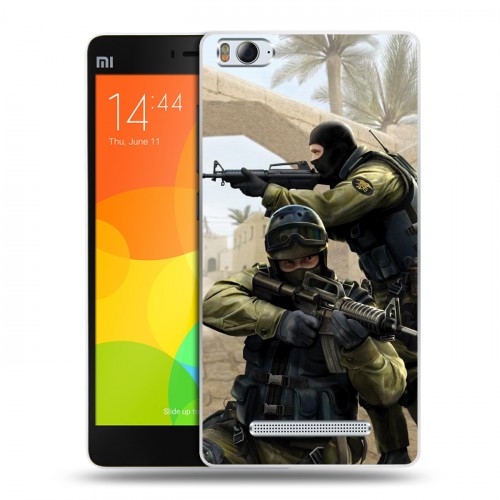 Дизайнерский пластиковый чехол для Xiaomi Mi4i Counter-strike