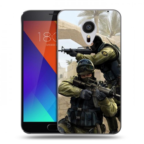 Дизайнерский пластиковый чехол для Meizu MX5 Counter-strike