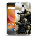 Дизайнерский пластиковый чехол для ZTE Blade X5 Counter-strike