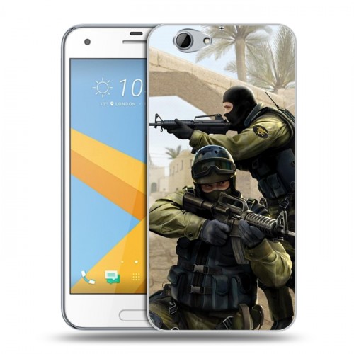 Дизайнерский силиконовый чехол для HTC One A9S Counter-strike