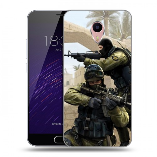 Дизайнерский пластиковый чехол для Meizu M3 Max Counter-strike