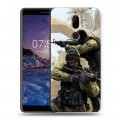 Дизайнерский пластиковый чехол для Nokia 7 Plus Counter-strike