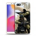 Дизайнерский пластиковый чехол для Xiaomi RedMi 6A Counter-strike