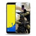 Дизайнерский пластиковый чехол для Samsung Galaxy J6 Counter-strike