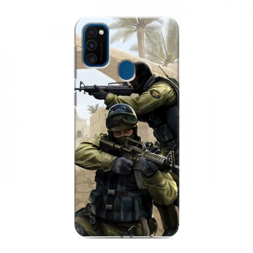 Дизайнерский силиконовый чехол для Samsung Galaxy M30s Counter-strike