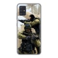 Дизайнерский силиконовый чехол для Samsung Galaxy A51 Counter-strike