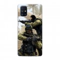 Дизайнерский пластиковый чехол для Samsung Galaxy M51 Counter-strike