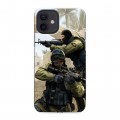 Дизайнерский силиконовый чехол для Iphone 12 Counter-strike