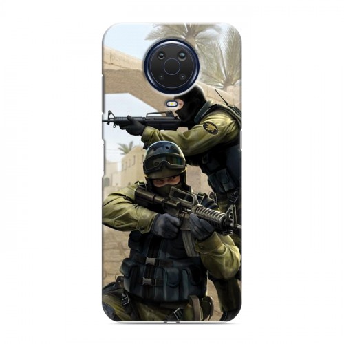 Дизайнерский силиконовый чехол для Nokia G20 Counter-strike