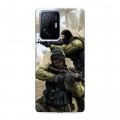 Дизайнерский силиконовый с усиленными углами чехол для Xiaomi 11T Counter-strike