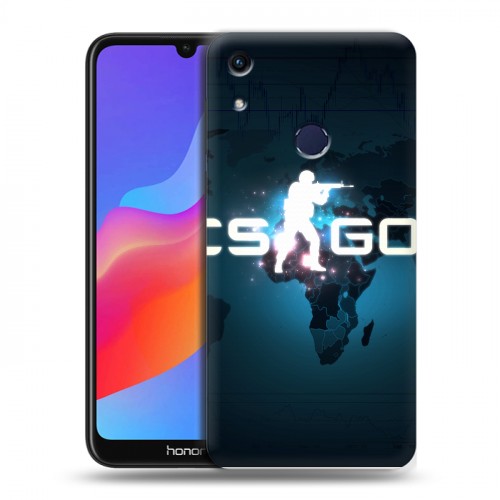 Дизайнерский пластиковый чехол для Huawei Honor 8A Counter-strike