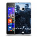 Дизайнерский пластиковый чехол для Microsoft Lumia 540 Counter-strike