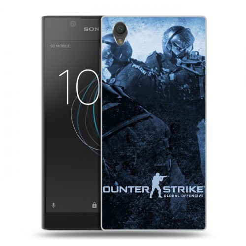 Дизайнерский пластиковый чехол для Sony Xperia L1 Counter-strike