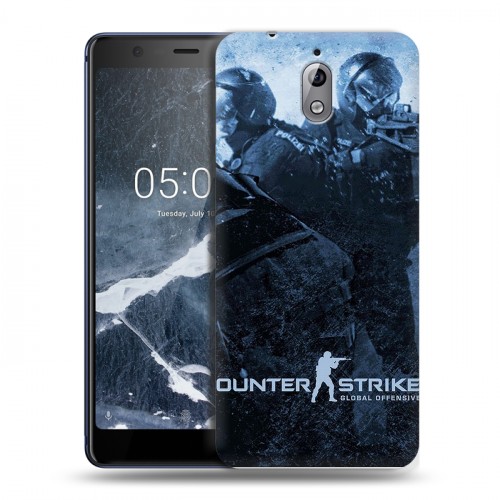 Дизайнерский силиконовый чехол для Nokia 3.1 Counter-strike