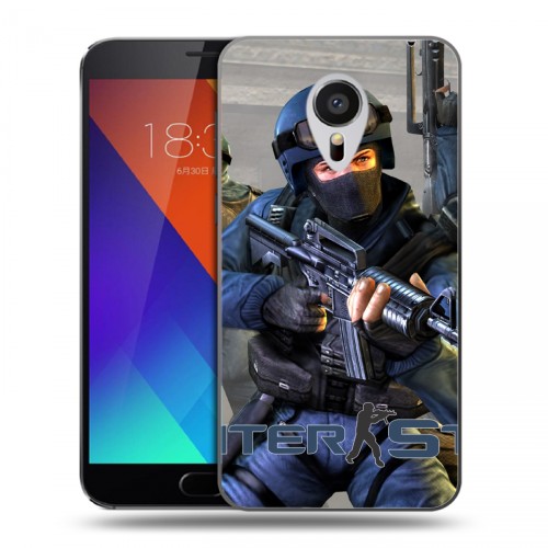 Дизайнерский пластиковый чехол для Meizu MX5 Counter-strike