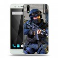 Дизайнерский пластиковый чехол для Ulefone Paris Counter-strike