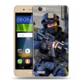 Дизайнерский пластиковый чехол для Huawei GR3 Counter-strike