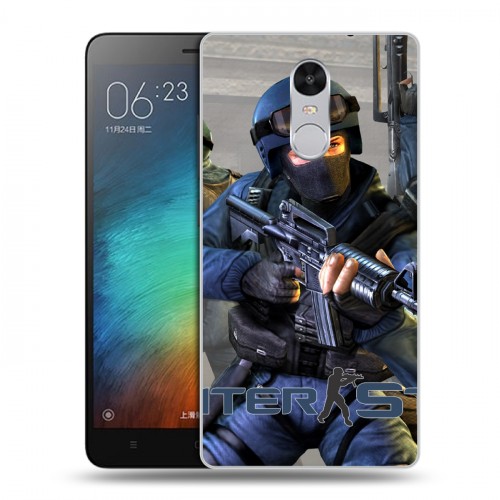 Дизайнерский силиконовый чехол для Xiaomi RedMi Pro Counter-strike