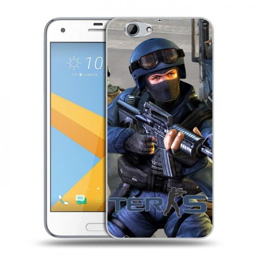 Дизайнерский пластиковый чехол для HTC One A9S Counter-strike