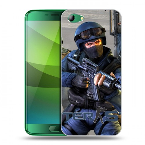 Дизайнерский силиконовый чехол для Elephone S7 Counter-strike