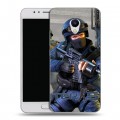 Дизайнерский силиконовый чехол для Meizu M5s Counter-strike