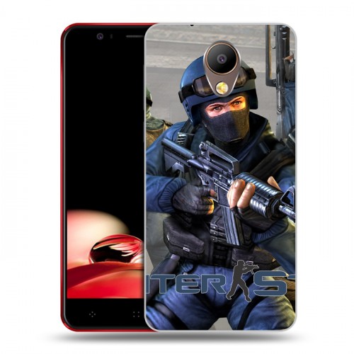 Дизайнерский пластиковый чехол для Elephone P8 Counter-strike