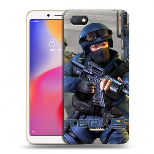 Дизайнерский пластиковый чехол для Xiaomi RedMi 6A Counter-strike