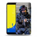 Дизайнерский пластиковый чехол для Samsung Galaxy J6 Counter-strike