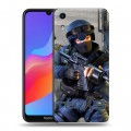 Дизайнерский пластиковый чехол для Huawei Honor 8A Counter-strike