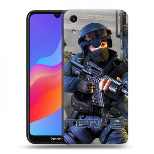 Дизайнерский пластиковый чехол для Huawei Honor 8A Counter-strike