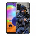 Дизайнерский силиконовый чехол для Samsung Galaxy A41 Counter-strike