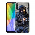 Дизайнерский пластиковый чехол для Huawei Y6p Counter-strike