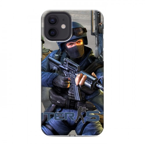 Дизайнерский силиконовый чехол для Iphone 12 Counter-strike