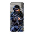 Дизайнерский силиконовый чехол для Nokia C20 Counter-strike